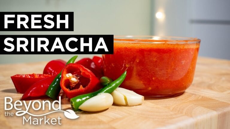 Salsa Sriracha Perfect Blend of Heat and Flavor
