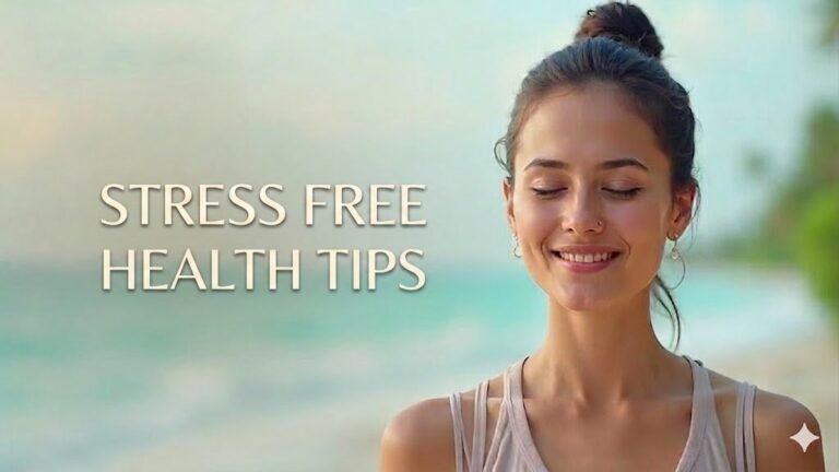Health Tips and Advice For Stress Free Living