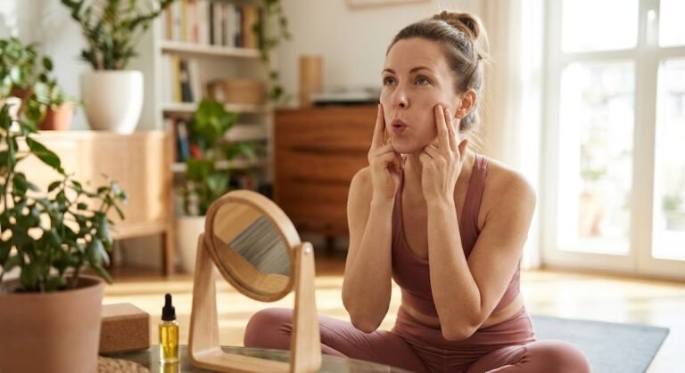 Can Face Yoga Lift Face? Does It Really Work For Face Lifting? Face yoga exercises for a natural face lift and firmer-looking skin.